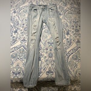 H&M distressed jeans